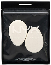 Духи, Парфюмерия, косметика Спонж для макияжа, 2 шт - NYX Professional Makeup Teardrop Foundation Sponge