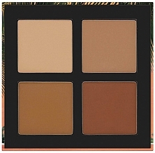 Палетка для контурування - W7 Honolulu Silhouette Bronze and Contour Palette — фото N3