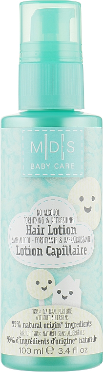 Органический лосьон для волос и кожи головы ребенка - Mades Cosmetics M|D|S Baby Care Hair Lotion — фото N1