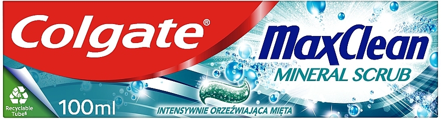 Зубна паста "Мінеральний скраб" Дбайливе очищення - Colgate Max Clean — фото N5