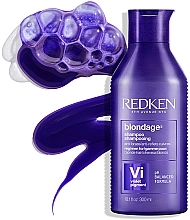 Шампунь для нейтрализации желтизны светлых волос - Redken Color Extend Blondage Shampoo — фото N2