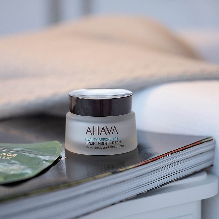 Лифтинговый ночной крем широкого спектра - Ahava Beauty Before Age Uplifting Night Cream For Face, Neck & Decollete — фото N5