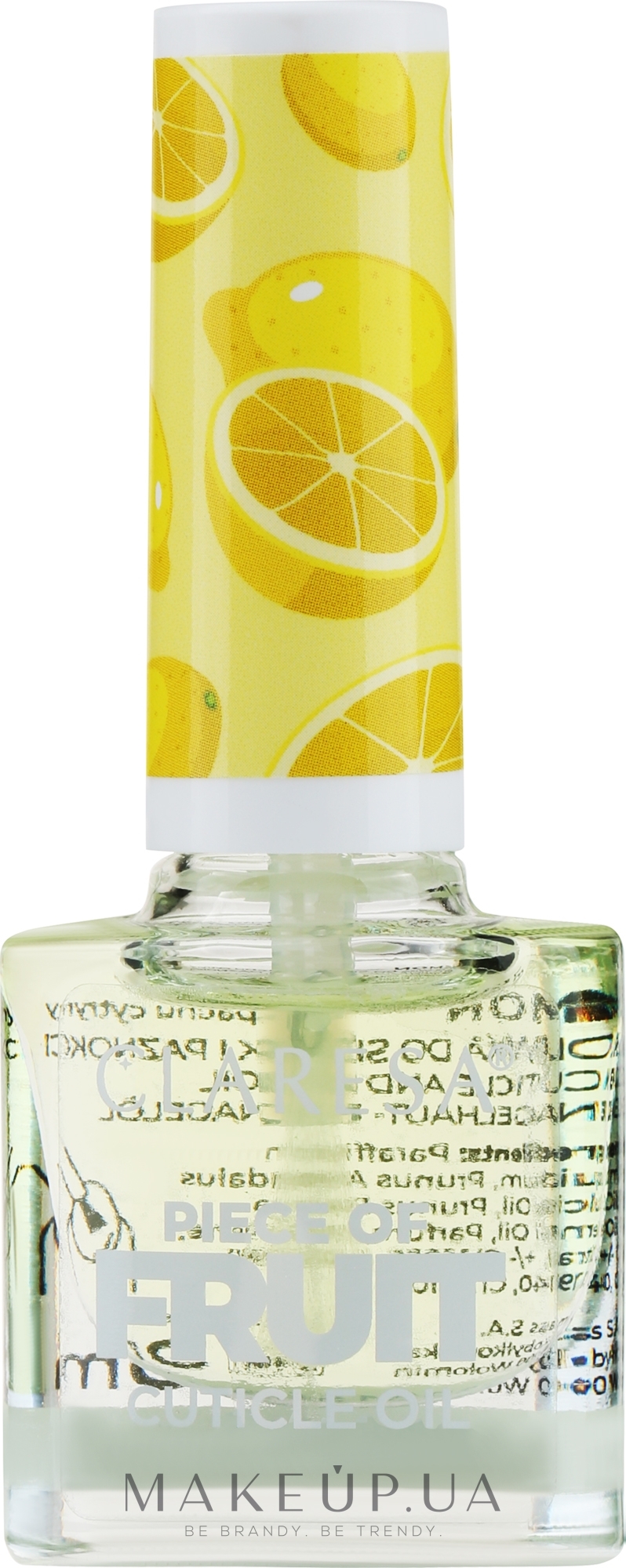 Масло для кутикулы "Лимон" - Claresa Cuticle Oil Lemon — фото 5ml