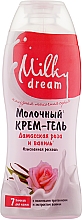 Крем-гель для душа "Дамасская роза и ваниль" - Milky Dream — фото N2