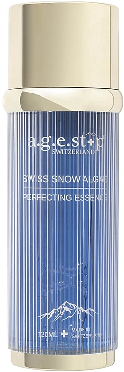 Есенція для збереження вологи та сяяння шкіри - A.G.E. Stop Swiss Snow Algae Essence — фото N1