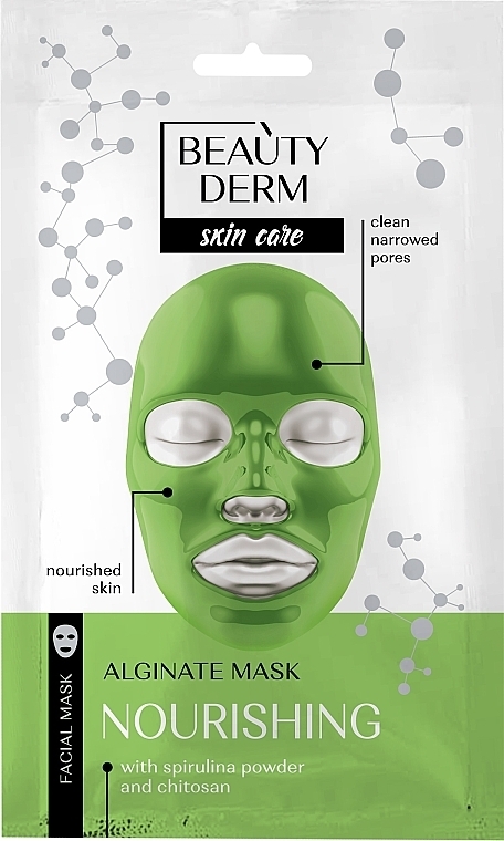 Альгінатна маска "Зволожувальна" - Beauty Derm Face Mask — фото N1