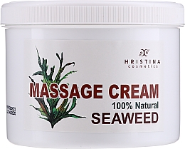 Парфумерія, косметика Масажний крем з водоростями - Hristina Cosmetics Seaweed Massage Cream