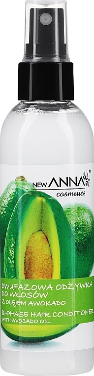 Несмываемый кондиционер для волос "Авокадо" - New Anna Cosmetics — фото N1