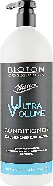 Бальзам-кондиціонер для волосся - Bioton Cosmetics Nature Professional Ultra Volume Conditioner — фото N1