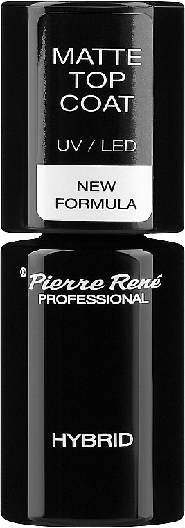 Матовый топ для гибридного лака - Pierre Rene Hybrid Matte Top Coat — фото N1