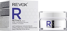Крем для лица с ретинолом и SPF 20 - Revox B77 Retinol Daily Protection SPF 20 — фото N2