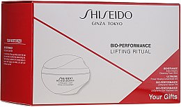 Духи, Парфюмерия, косметика Набор - Shiseido Bio-Performance Lifting Ritual (cr/50ml + foam/30ml + conc/5ml + ser/7ml + eye/cr/3ml + bag)