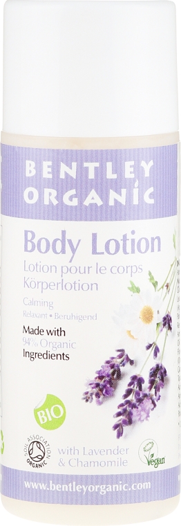 Лосьйон для тіла - Bentley Organic Body Care Calming Body Lotion — фото N1