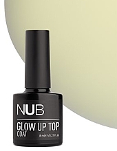 Люминесцентный топ для ногтей - Nub Glow Up Top Coat — фото N1