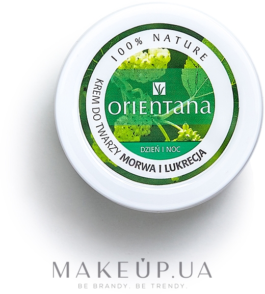 Крем для обличчя "Шовковиця і локриця" - Orientana Face Cream Mulberry & Licorice — фото 50ml