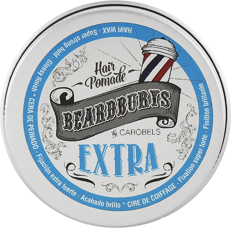 Помада для волосся, екстрасильної фіксації - Beardburys Extra Wax