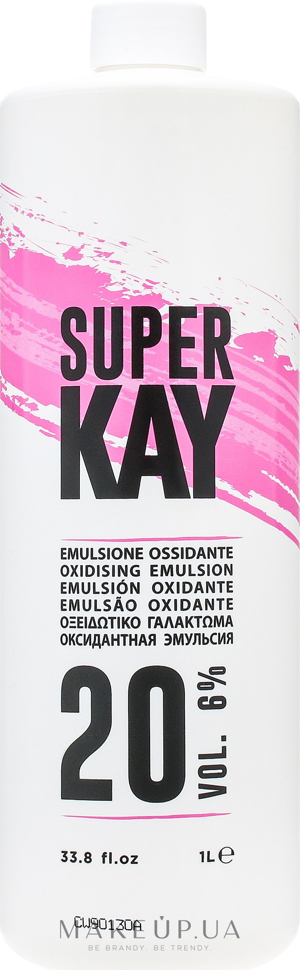 Оксидантная эмульсия 20 Vol.6 % - KayPro Super Kay Oxidising Emulsion  — фото 1000ml