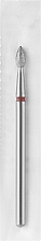 Парфумерія, косметика Фреза, куля, 2,5 мм, червона - Head The Beauty Tools