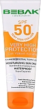 Сонцезахисний крем - Bebak Laboratories Very High Protection Sun Cream SPF50+ — фото N1
