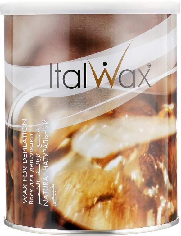 Теплий віск для депіляції у банці "Натуральний", ItalWax - ItalWax — фото N3