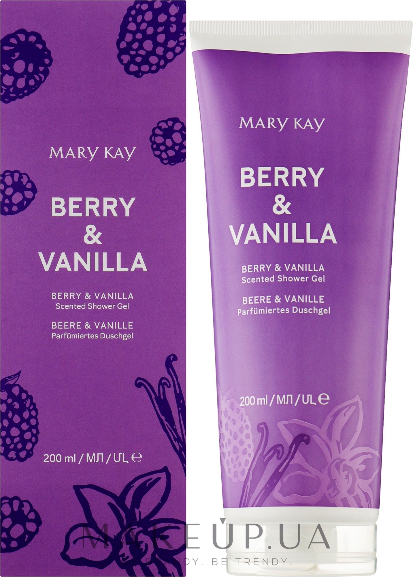 Гель для душа "Ягоды и ваниль" - Mary Kay Scented Shower Gel Berry & Vanilla — фото 200ml