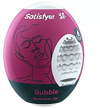 Духи, Парфюмерия, косметика Мастурбатор "Яйцо", малиновый - Satisfyer Masturbator Egg Single Bubble