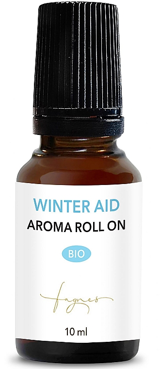 Смесь эфирных масел от простуды, роликовая - Fagnes Aromatherapy Bio Winter Aid Aroma Roll On — фото N1
