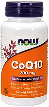 Коэнзим Q10, 200 мг, 60 капсул - Now Foods CoQ10 — фото N1