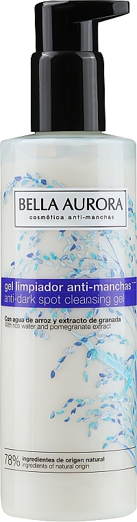 Очищающий антипигментный гель - Bella Aurora Anti-Dark Spot Cleansing Gel — фото N1