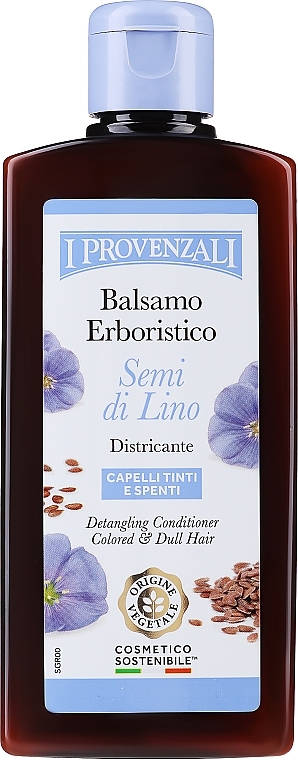 Кондиционер для волос с льняным семенем - I Provenzali Flaxseed Hair Balm — фото N1