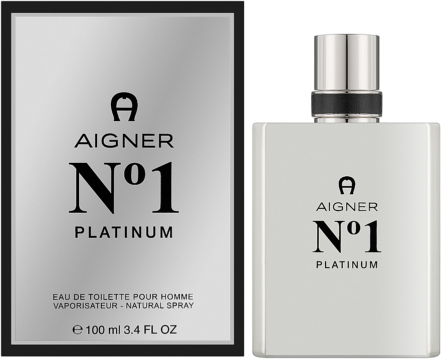 Aigner No 1 Platinum - Туалетная вода — фото N2