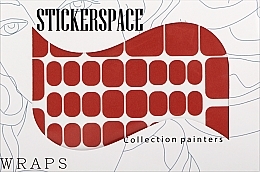Духи, Парфюмерия, косметика Дизайнерские наклейки для педикюра "Red pedi" - StickersSpace