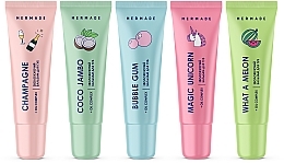 Духи, Парфюмерия, косметика Набор - Mermade Lip Essentials (lip/balm/5x10g)