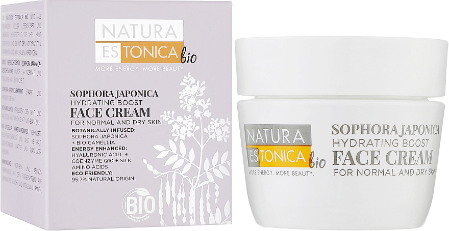 Крем для лица увлажняющий Софора Японская - Natura Estonica Sophora Japonica Face Cream — фото N2
