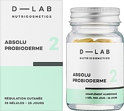 Пищевая добавка "Пробиодерма" - D-Lab Nutricosmetics Pure Probioderm — фото N2