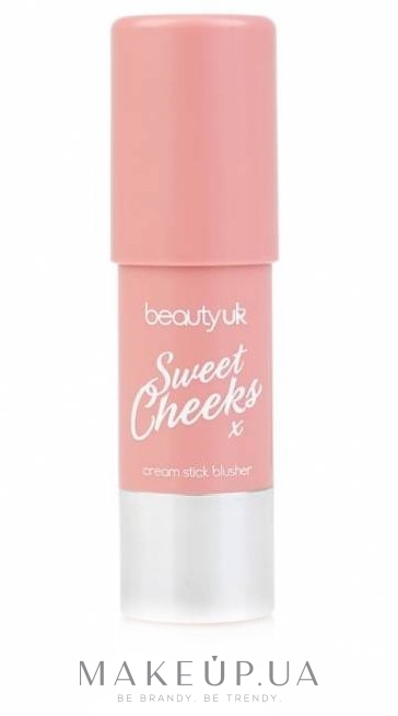 Рум'яна в стіку - Beauty UK Sweet Cheeks Cream Stick Blusher — фото 2 - Turkish Delight