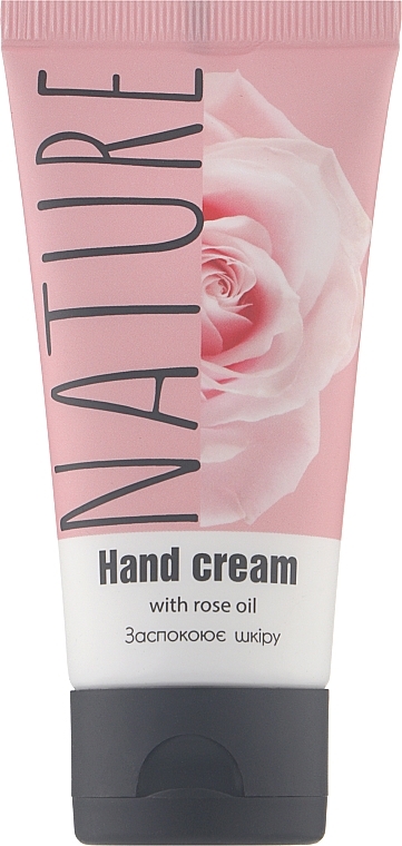 Крем для рук с розовым маслом - Bioton Cosmetics Nature