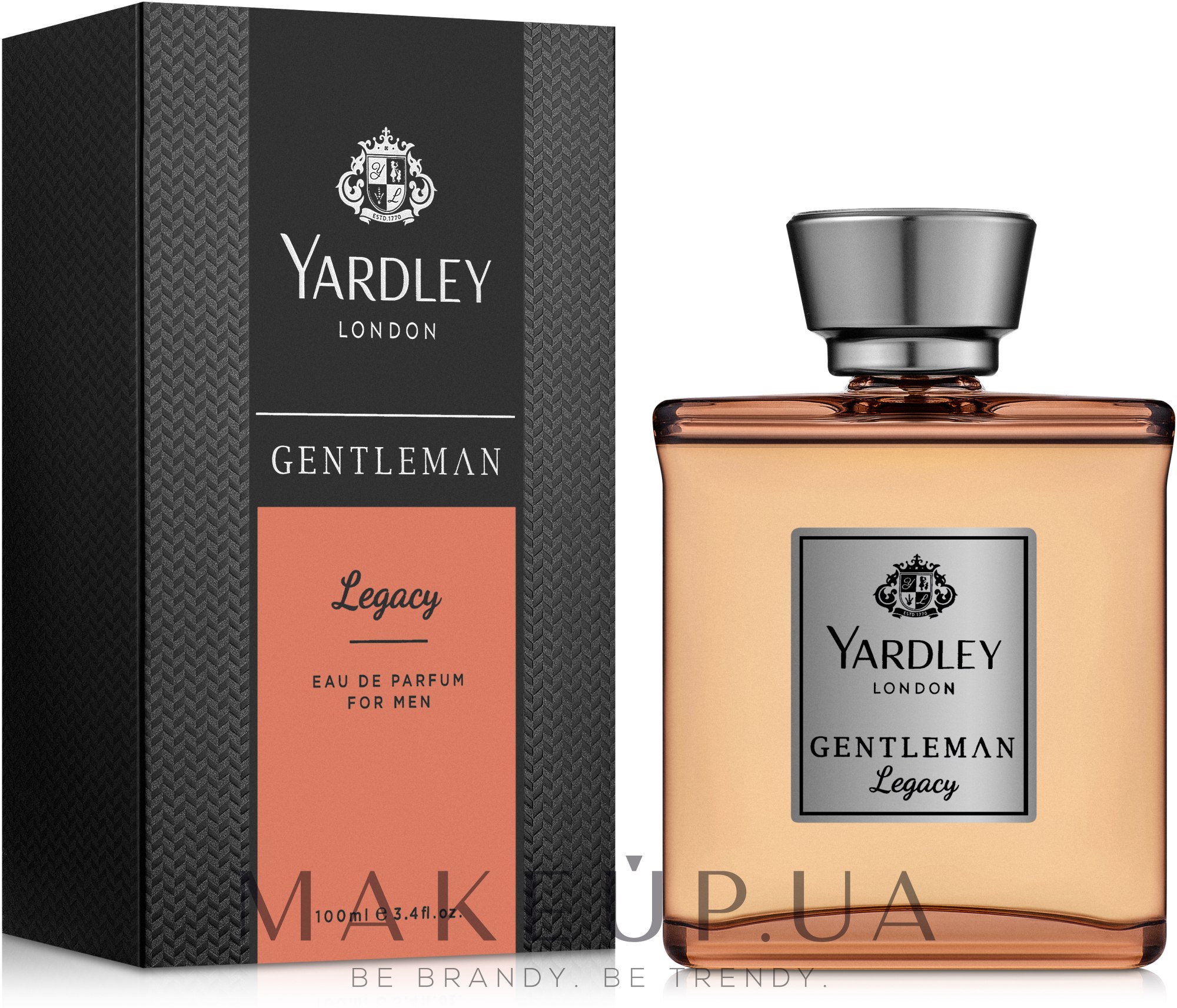 Yardley Gentleman Legacy - Парфюмированная вода — фото 100ml