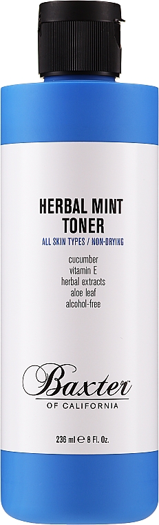 Тонік для обличчя - Baxter of California Herbal Mint Toner — фото N1