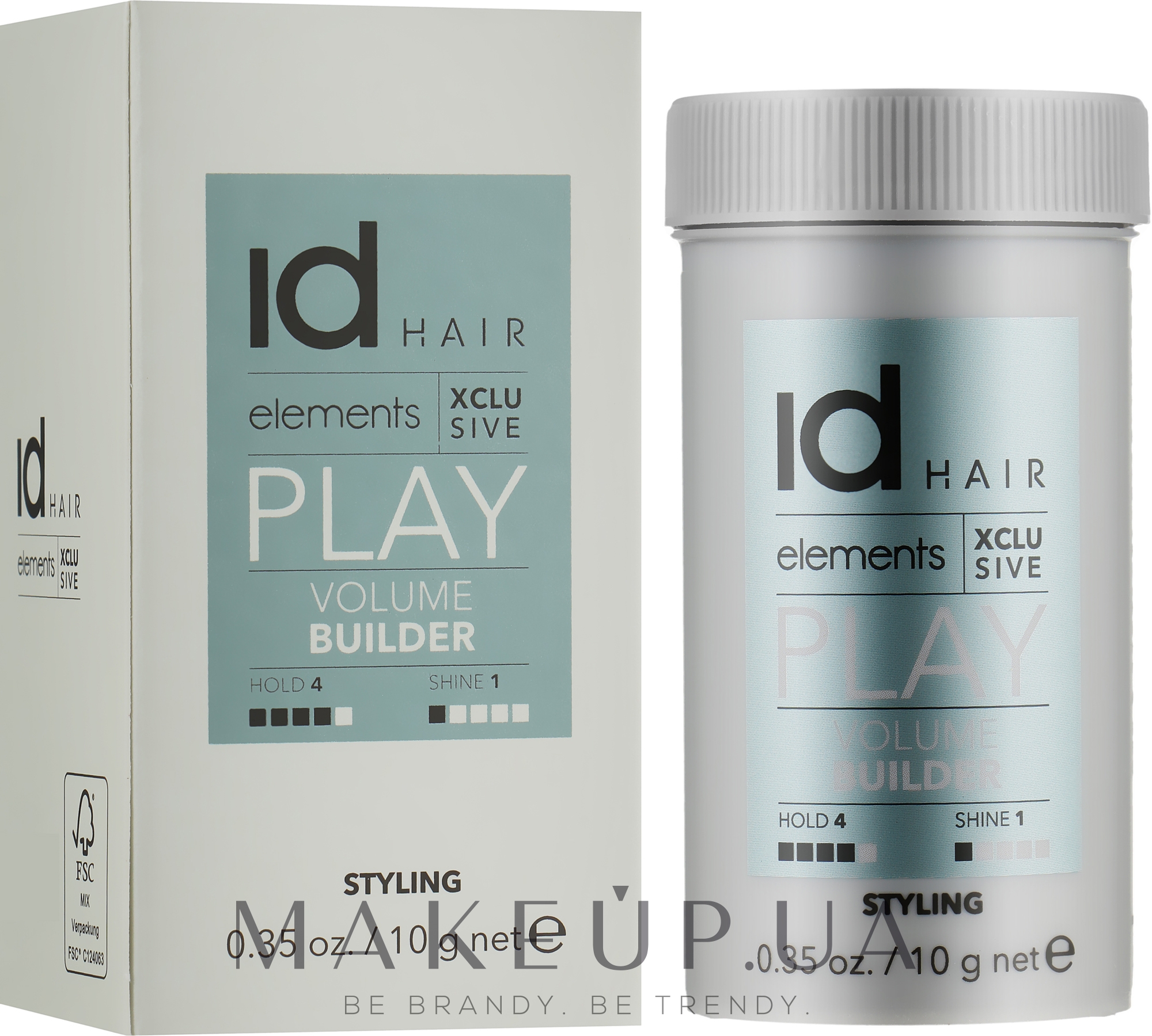 Пудра для создания объема волос - IdHair Elements Xclusive Play Volume Builder — фото 10g