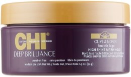 Сяйна помада для укладки волосся - CHI Deep Brilliance Olive & Monoi Smooth Edge — фото N2