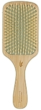 Расческа с закругленными кончиками, древесина дуба - Beter Cushion Brush Ball-tip Bristles Oak Wood Collection — фото N1