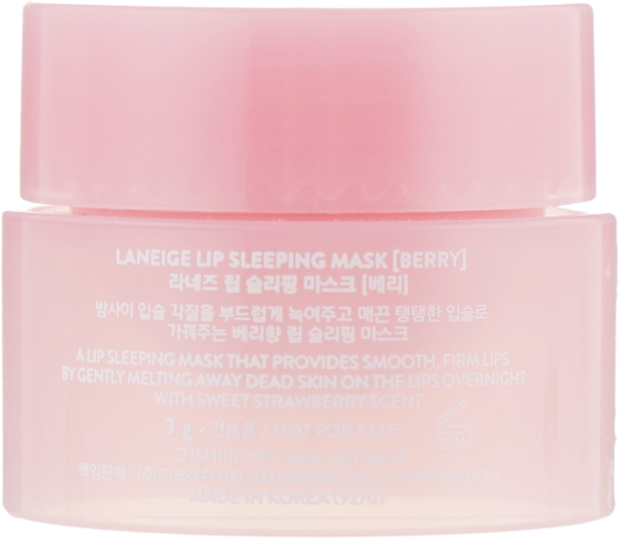 Ночная маска для губ "Лесные ягоды" - Laneige Good Night Sleeping Care Berry (мини) — фото N2