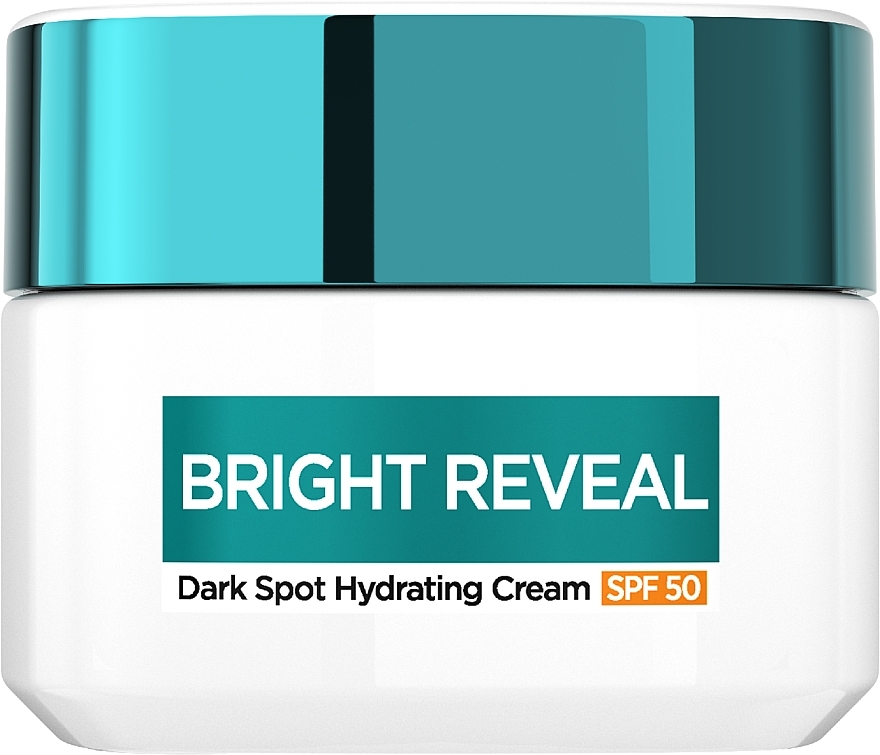 Увлажняющий крем против гиперпигментации с SPF 50 - LOreal Paris Bright Reveal Dark Spot Hydrating Cream SPF 50 — фото N1