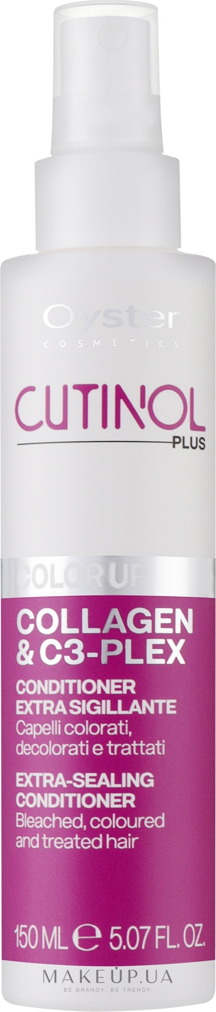 Кондиционер-спрей для окрашенных волос - Oyster Cutinol Plus Color Up Extra-Sealing Conditioner Spray — фото 150ml