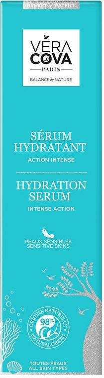 Зволожувальна сироватка для обличчя миттєвої дії - Veracova Instant Action Hydration Serum — фото N2
