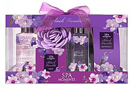 Духи, Парфюмерия, косметика Набор для ванны, 5 продуктов - Spa Moments Black Vanilla