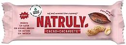 Парфумерія, косметика Батончик з какао й арахісом - Natruly Peanut And Cacao Natural Bar