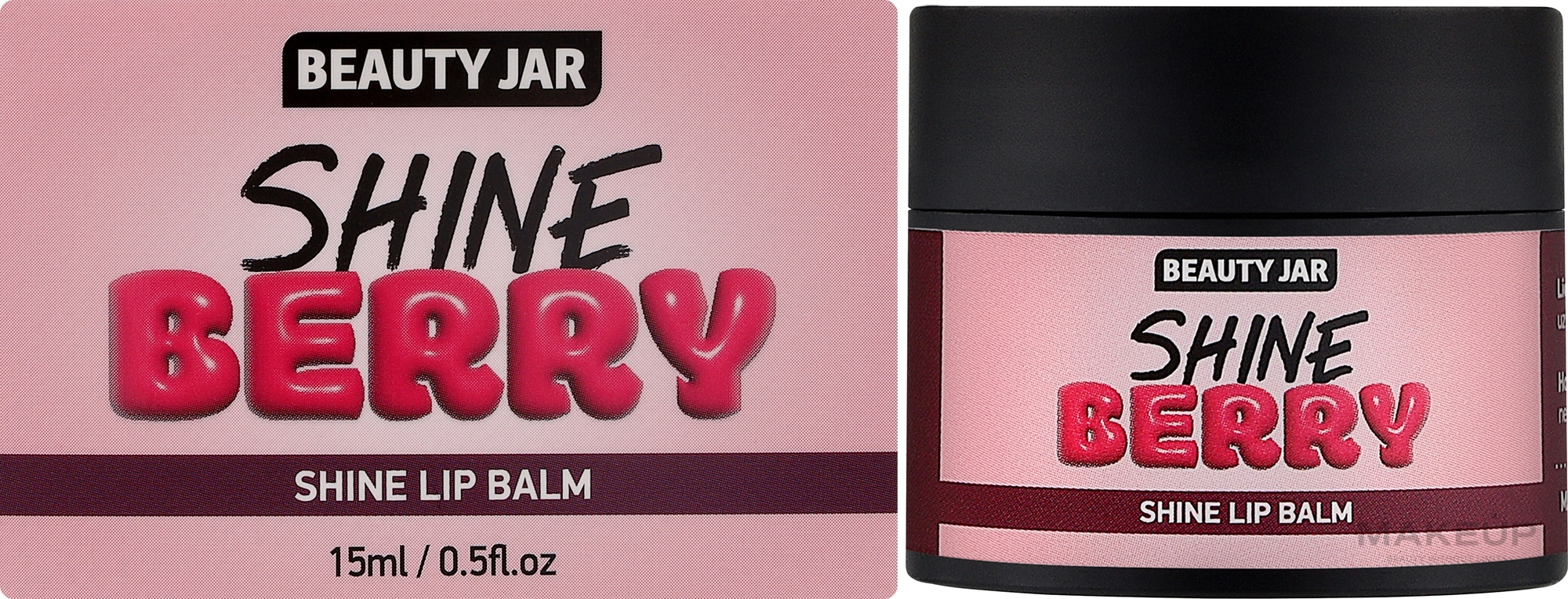 Бальзам для губ "Shine Berry" - Beauty Jar Shine Berry Lip Balm — фото 15ml