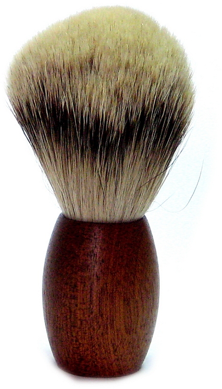 Помазок для гоління, кедрове дерево - Golddachs Shaving Brush Silver Tip Badger Cedar Wood — фото N1